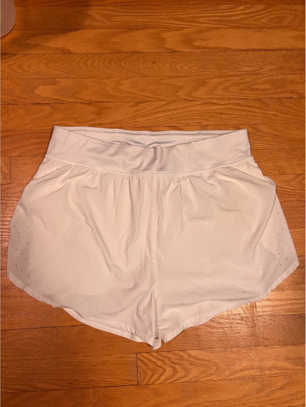 All in Motion White Athletic Shorts XL